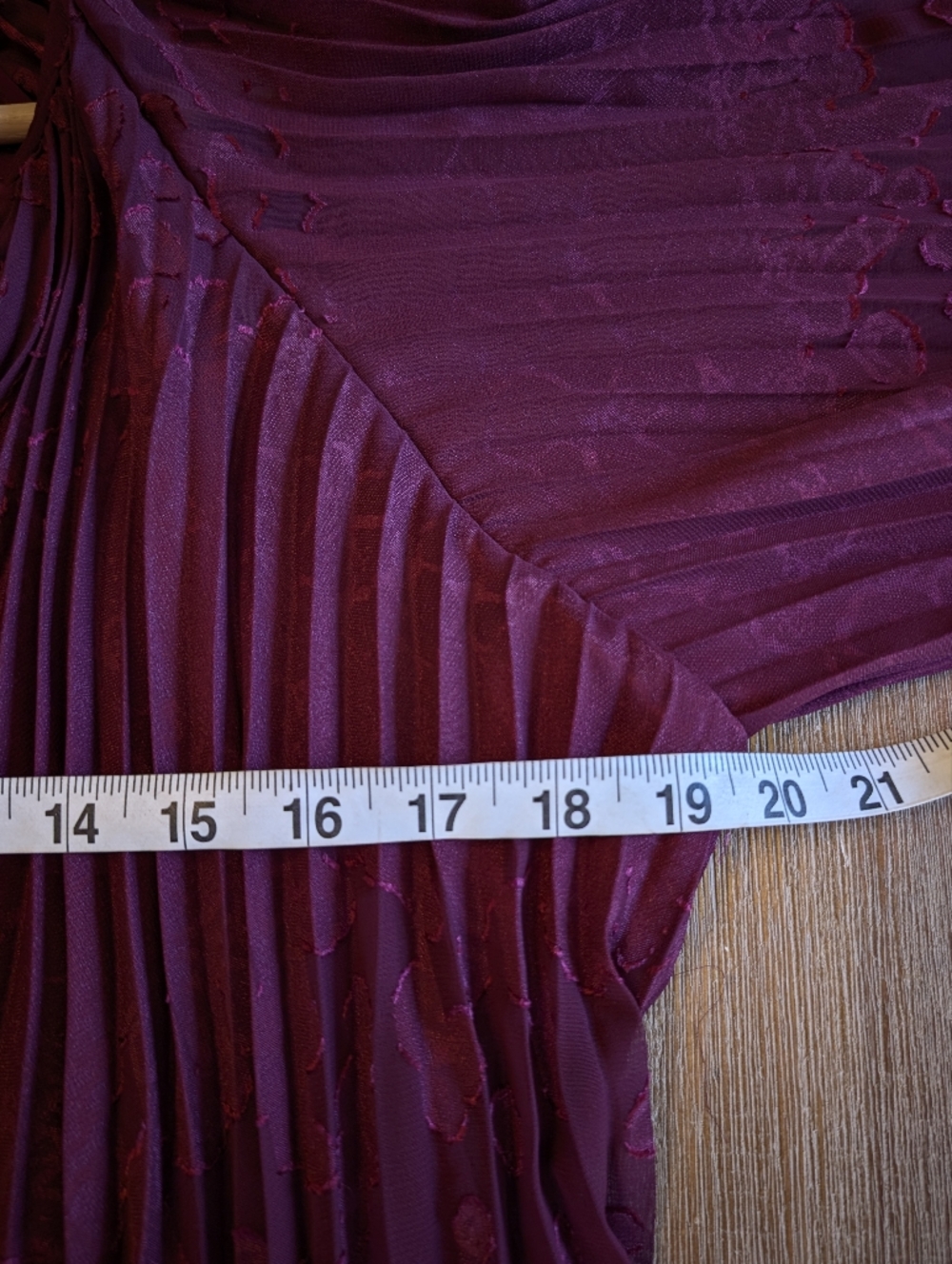 NWT Anthropologie Toulon Pleated Mini Dress in Plum - Size Small - Picture 10 of 16